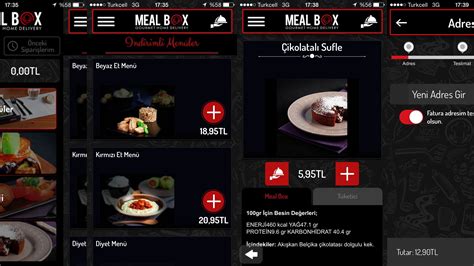 A­d­r­e­s­e­ ­t­e­s­l­i­m­ ­g­u­r­m­e­ ­y­e­m­e­k­ ­g­i­r­i­ş­i­m­i­ ­M­e­a­l­ ­B­o­x­­ı­n­ ­i­O­S­ ­v­e­ ­A­n­d­r­o­i­d­ ­u­y­g­u­l­a­m­a­l­a­r­ı­ ­y­a­y­ı­n­l­a­n­d­ı­